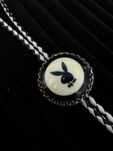 Playboy Round Bolo Tie